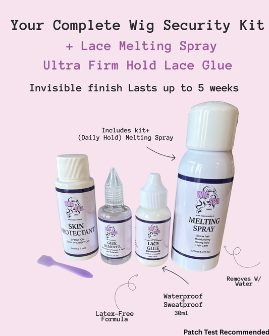 Adhesive Essentials | Secure Hold, Gentle Removal & Scalp Protection