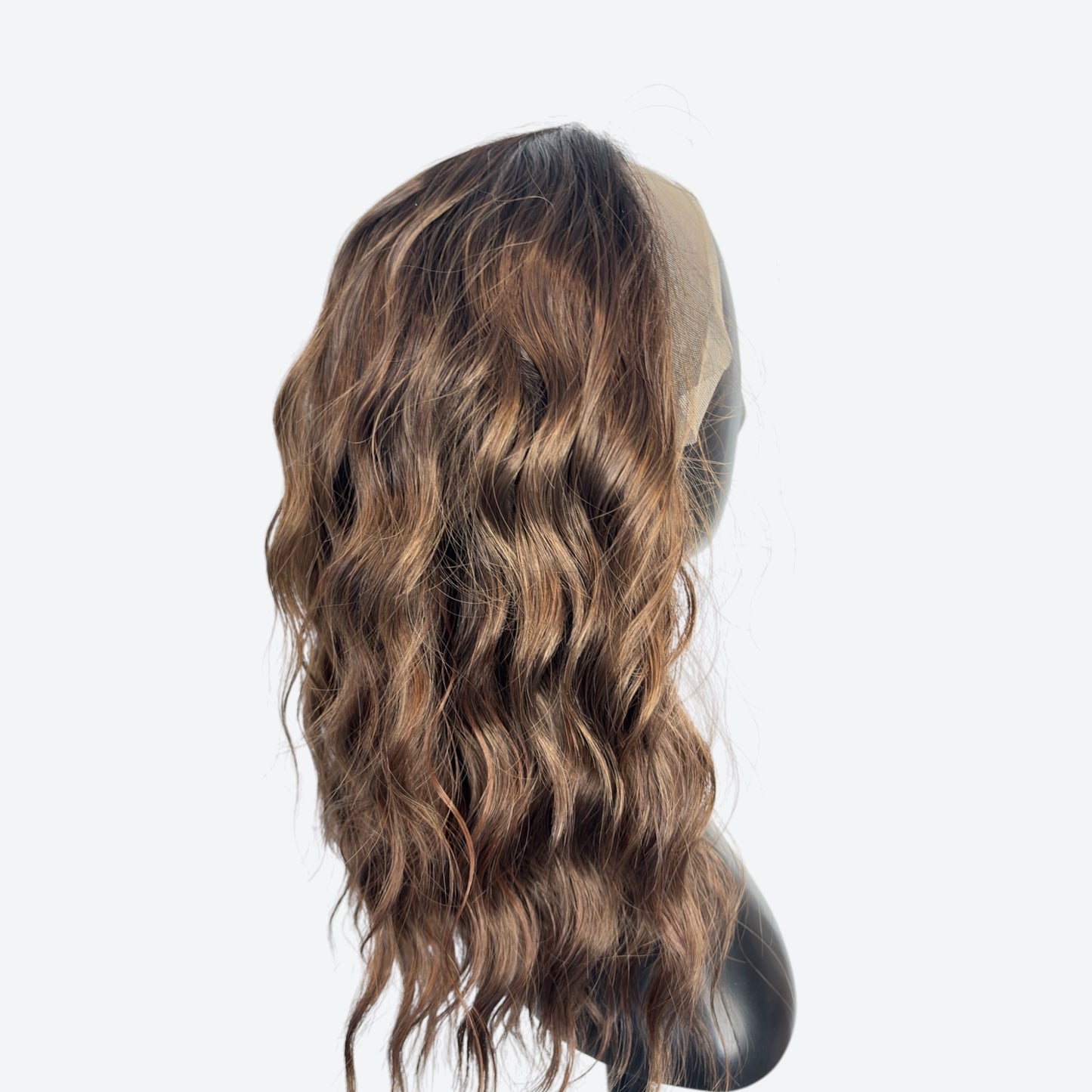(New Arrival Drop) Brooklyn CK93 – 13x4 Lace Front Wig | 12–16” | Warm Brunette Blend