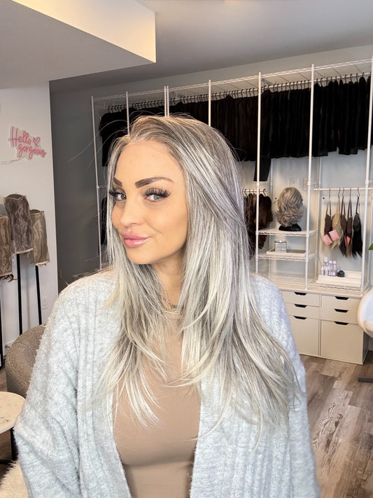 Phantom – 13x6 Lace Front Wig | 24–25” | Cool-Toned Silver Blend