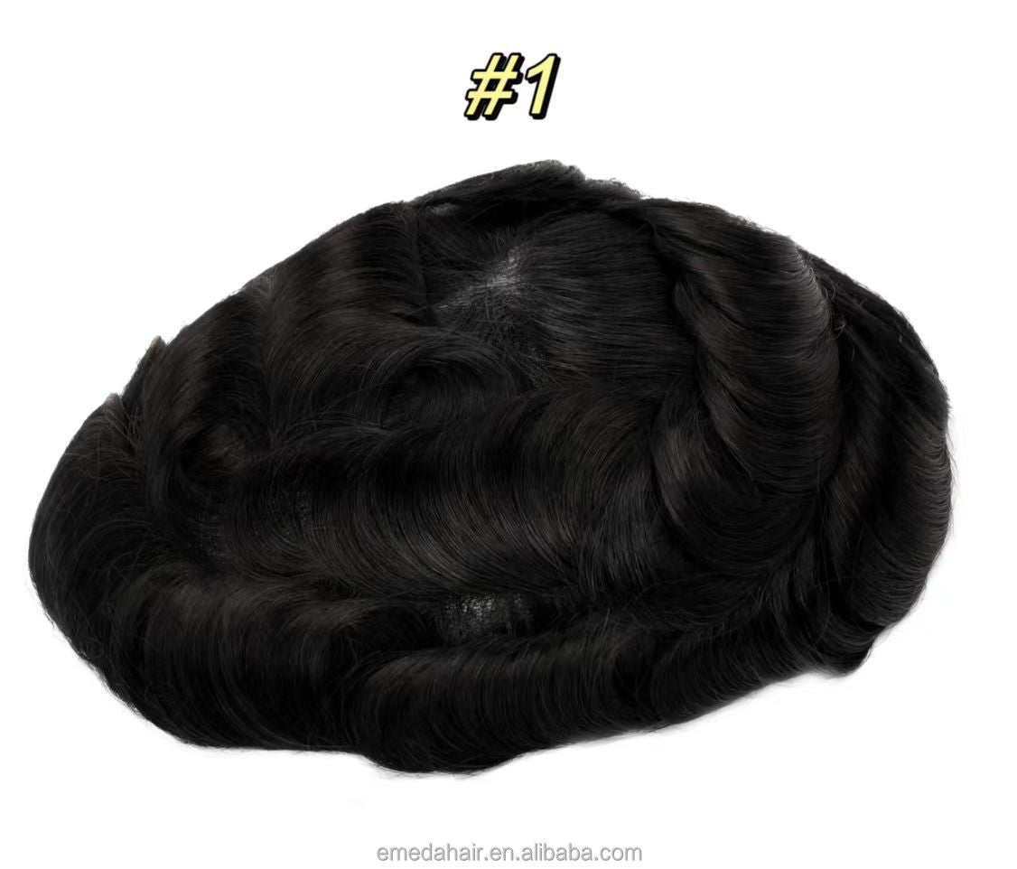 Men’s Q6 Hair System | Durable & Secure Everyday Wear