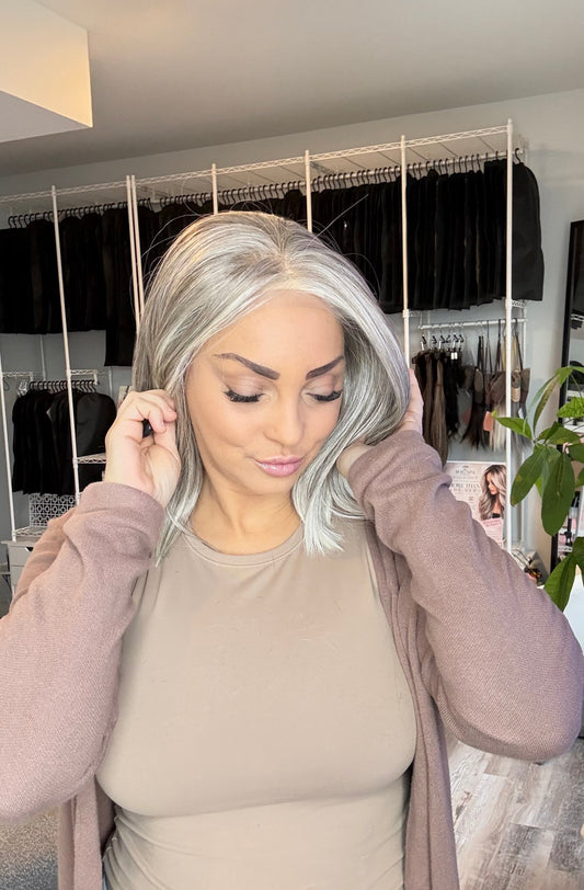 ASHLEE | 13×6 Transparent Lace Front Bob | Wigs Canada