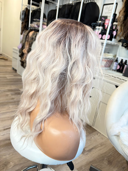 IMH-2 | 18” Scandinavian Hairline 13×4 Transparent Lace Front Wig