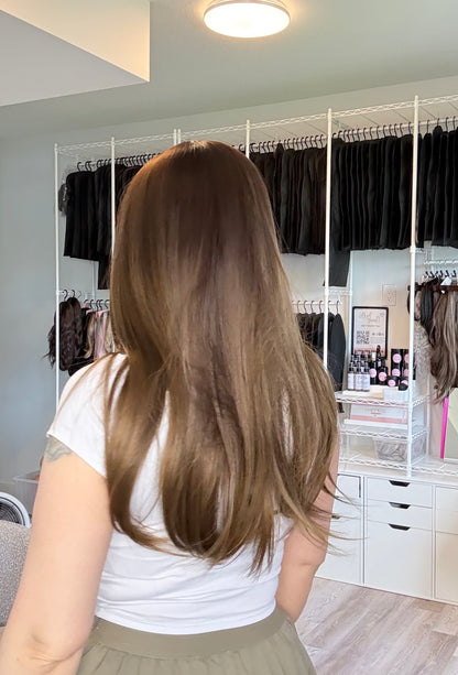 Eliana | Non-Lace Wig | Rich Chocolate Brown | Heat-Safe Synthetic