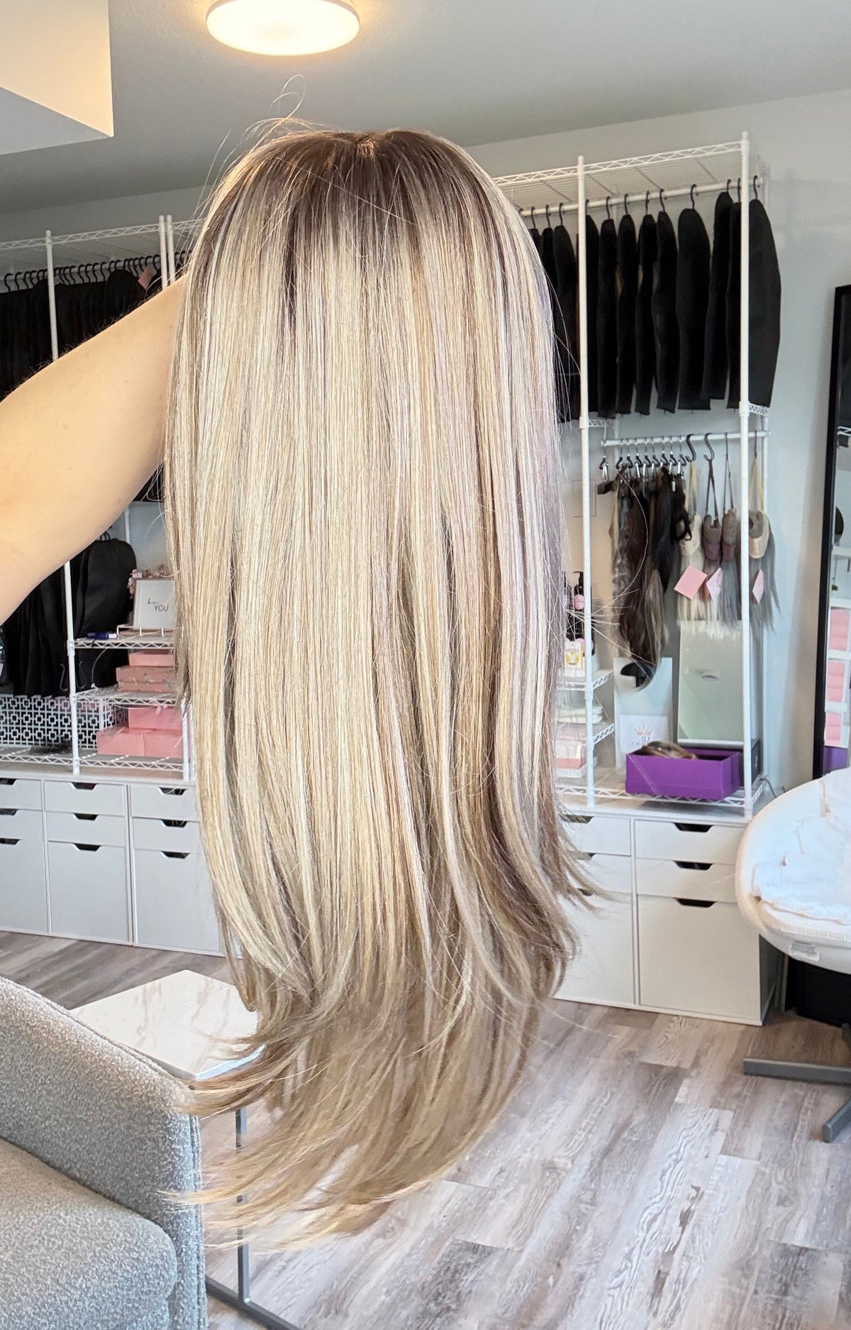 Freya 22” Blonde Monofilament Wig | Wigs Canada