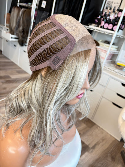 Sylvie Blonde Monofilament Wig | Synthetic Wig Canada