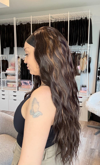 Melanie - Headband Wig | 28” | Heat-Safe Synthetic