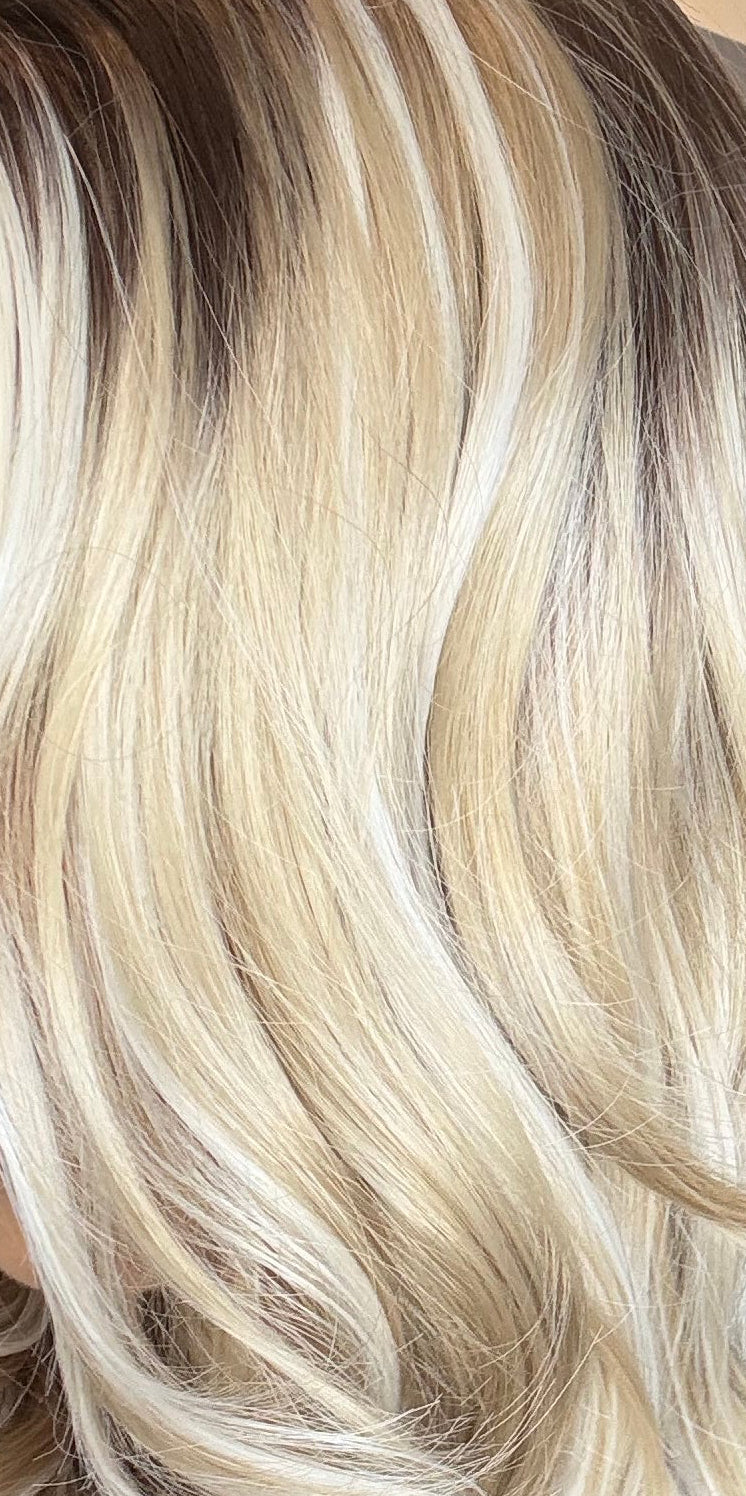 Mercedes Z321 – 13x4 Lace Front Wig | 12–21” | Dimensional Blonde Blend