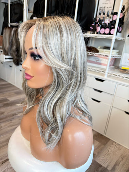 Sylvie Blonde Monofilament Wig | Synthetic Wig Canada