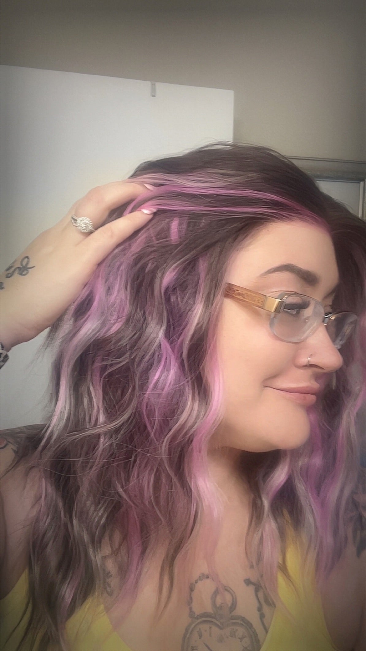 Neapolitan Wavy – 13x4 Lace Front Wig | 12–19” | Pink Dimension Blend