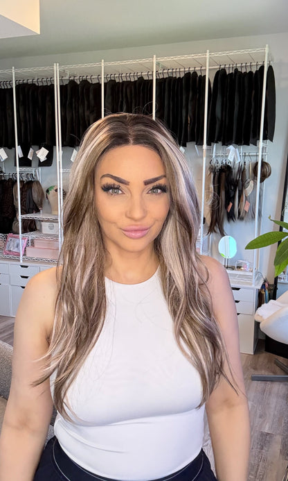 Madison Blush | 13×6 Transparent French Lace Wig | One-of-One