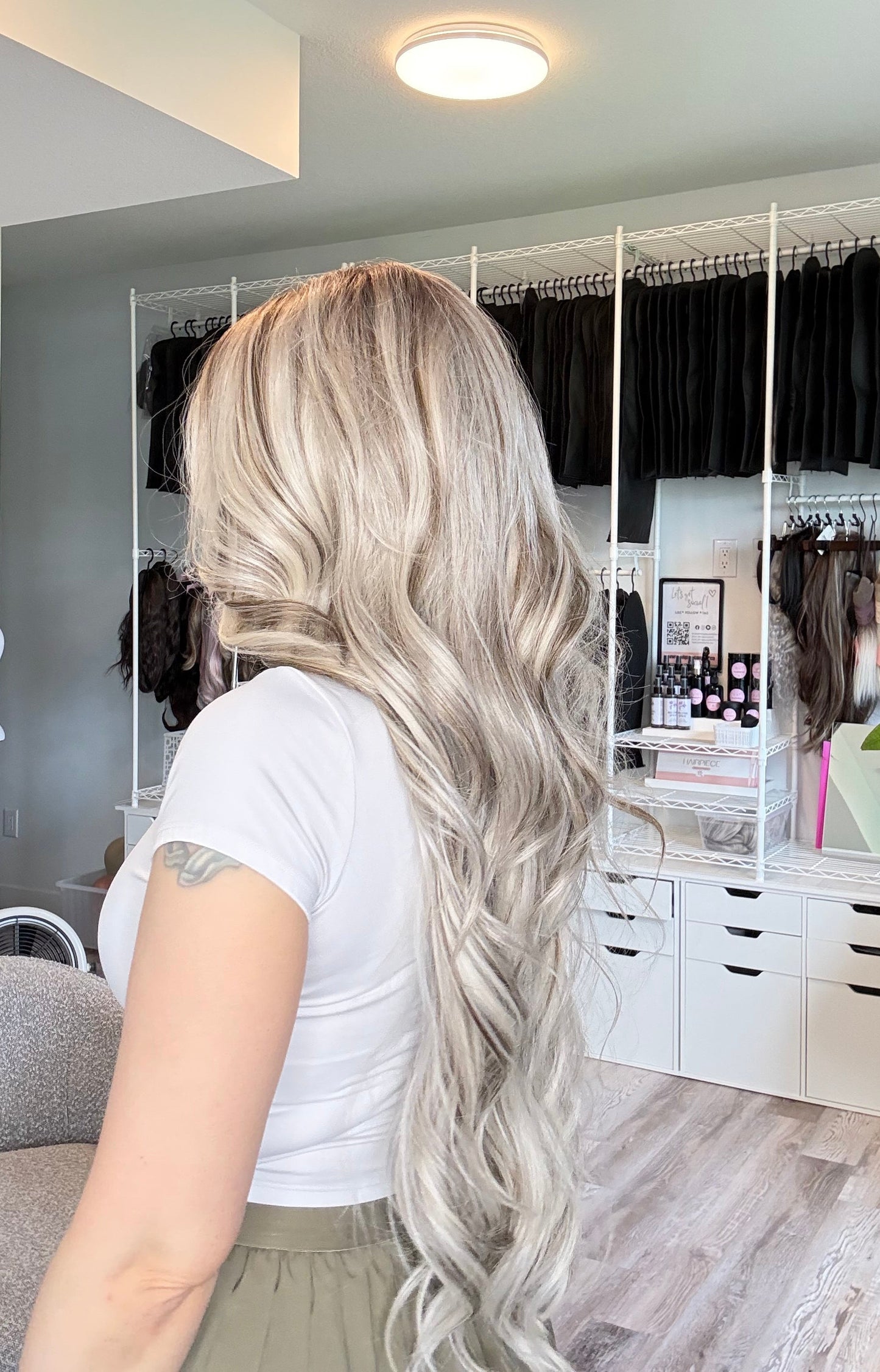 Cinderella Luxe - 13x6 Lace Front Wig | 30” | Light Apricot-Pink Blonde
