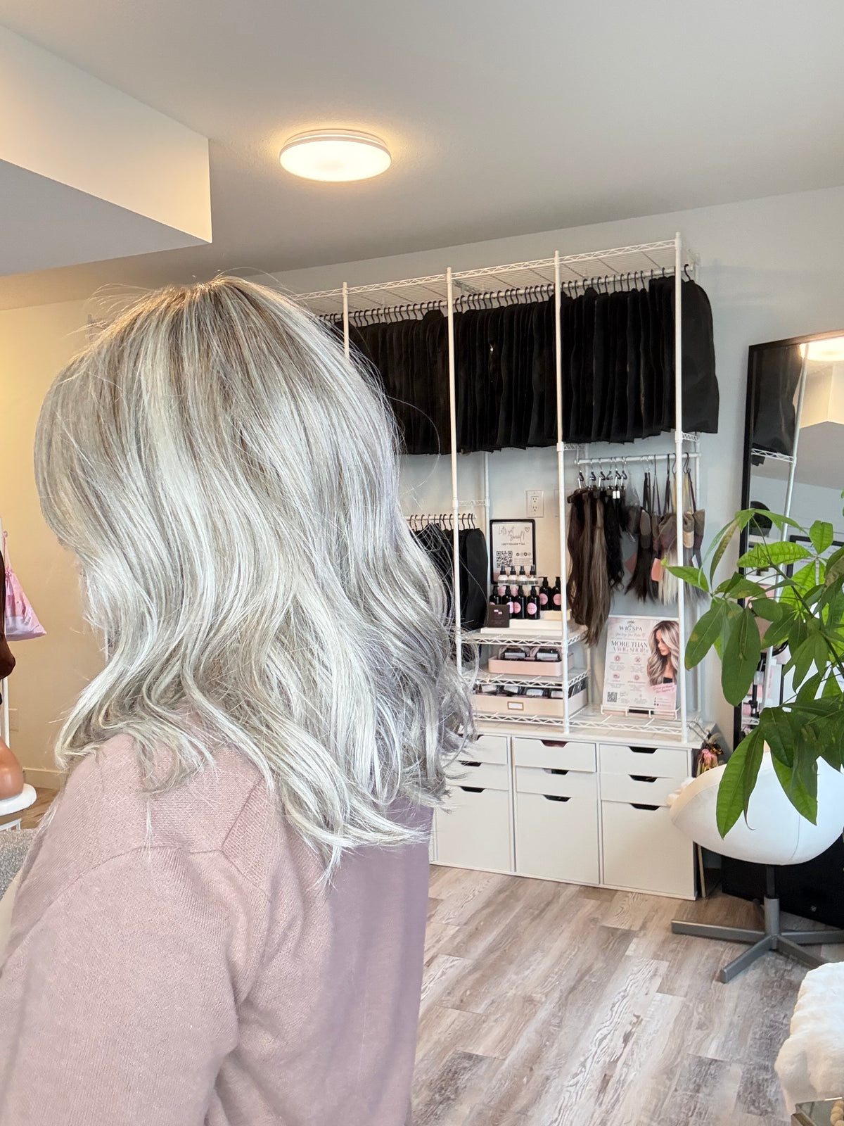 Sylvie Blonde Monofilament Wig | Synthetic Wig Canada
