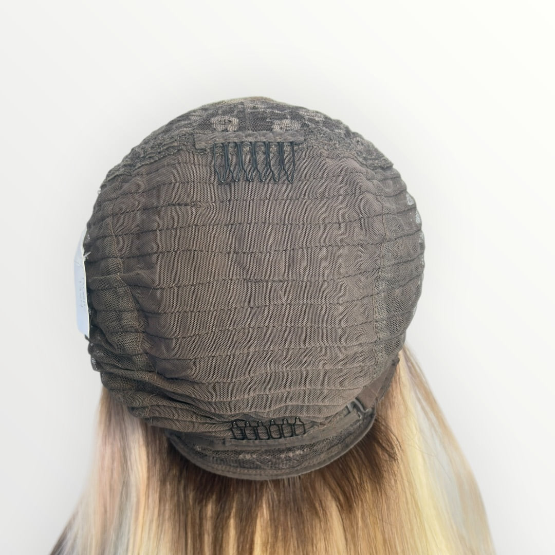 Style # 34 Avril - Wig Vault | 13x4 Lace Front | 22” | Blonde Ombre Layers