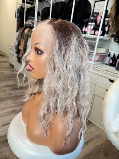 IMH-2 | 18” Scandinavian Hairline 13×4 Transparent Lace Front Wig