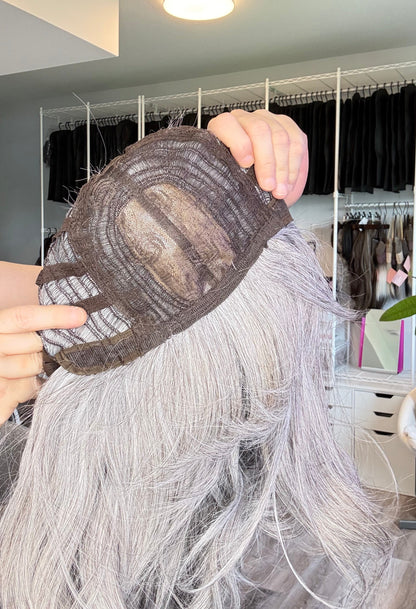 Silver Fox | Non-Lace Wig | Silver Grey | Heat Safe Synthetic