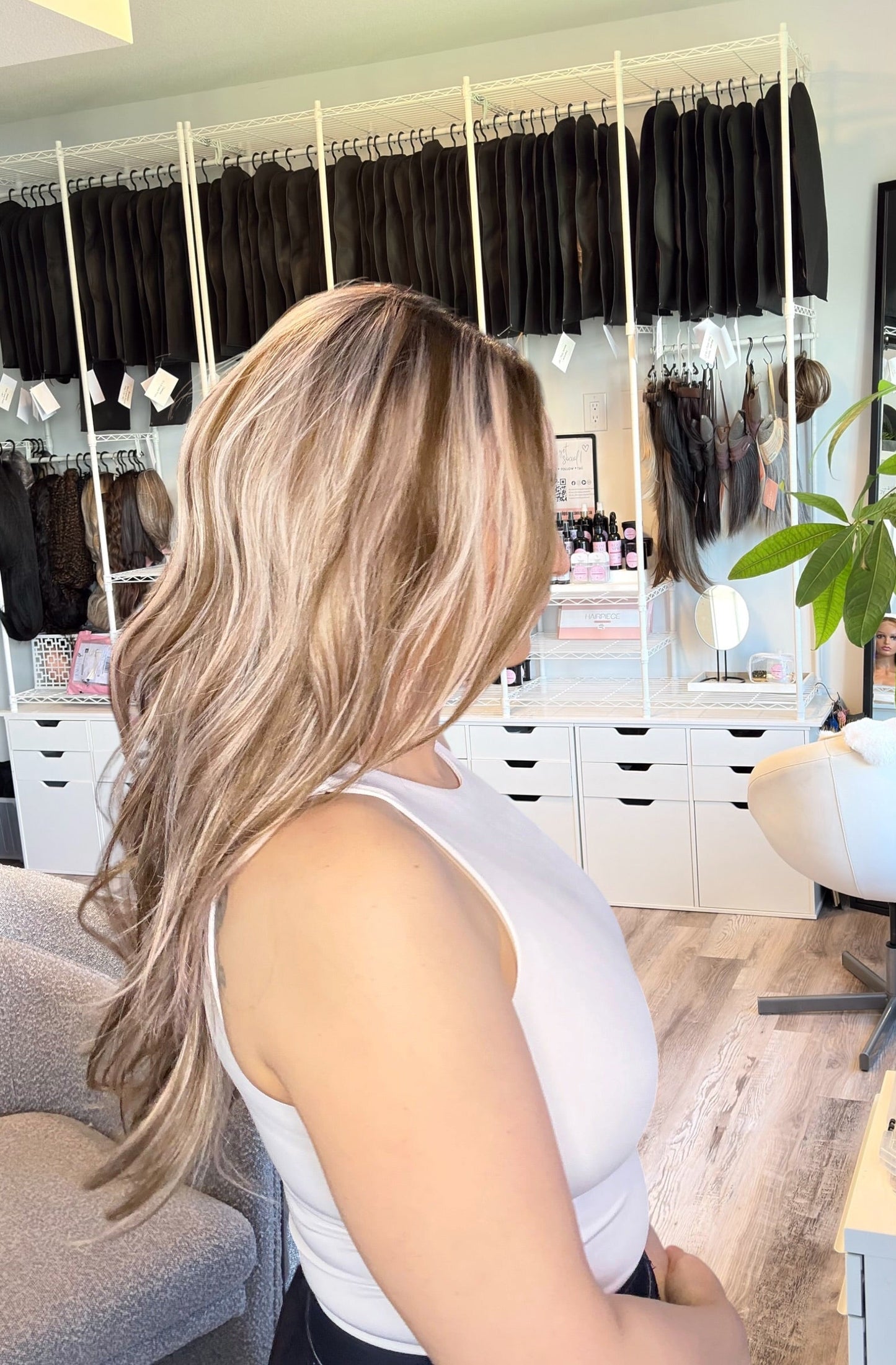 Madison Blush | 13×6 Transparent French Lace Wig | One-of-One
