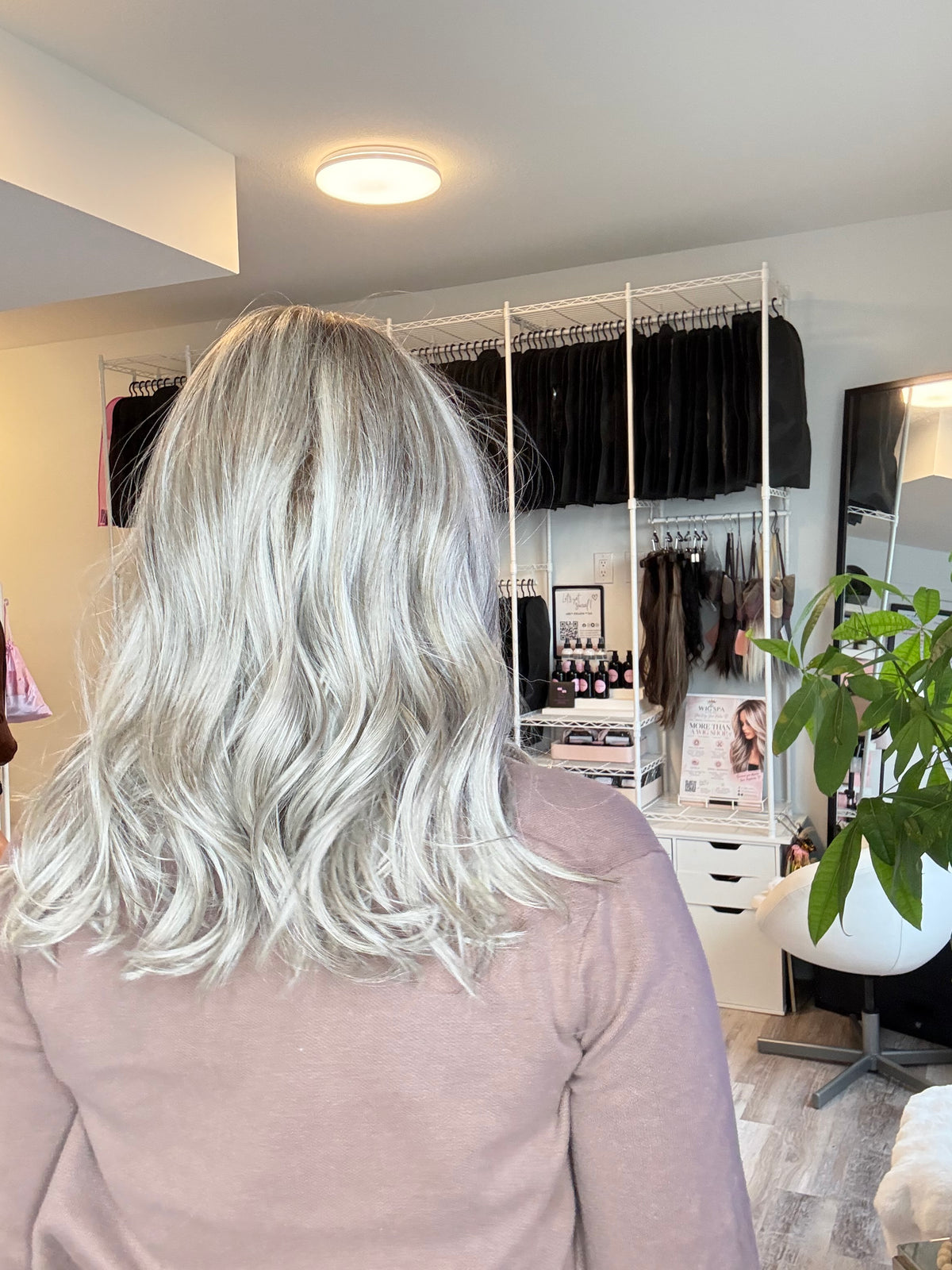 Sylvie Blonde Monofilament Wig | Synthetic Wig Canada