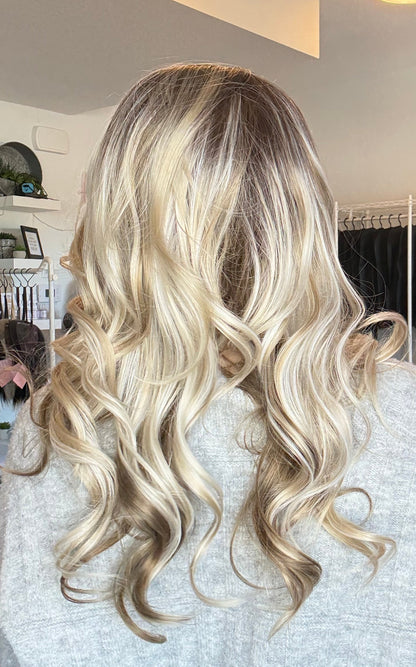Mercedes Z321 – 13x4 Lace Front Wig | 12–21” | Dimensional Blonde Blend