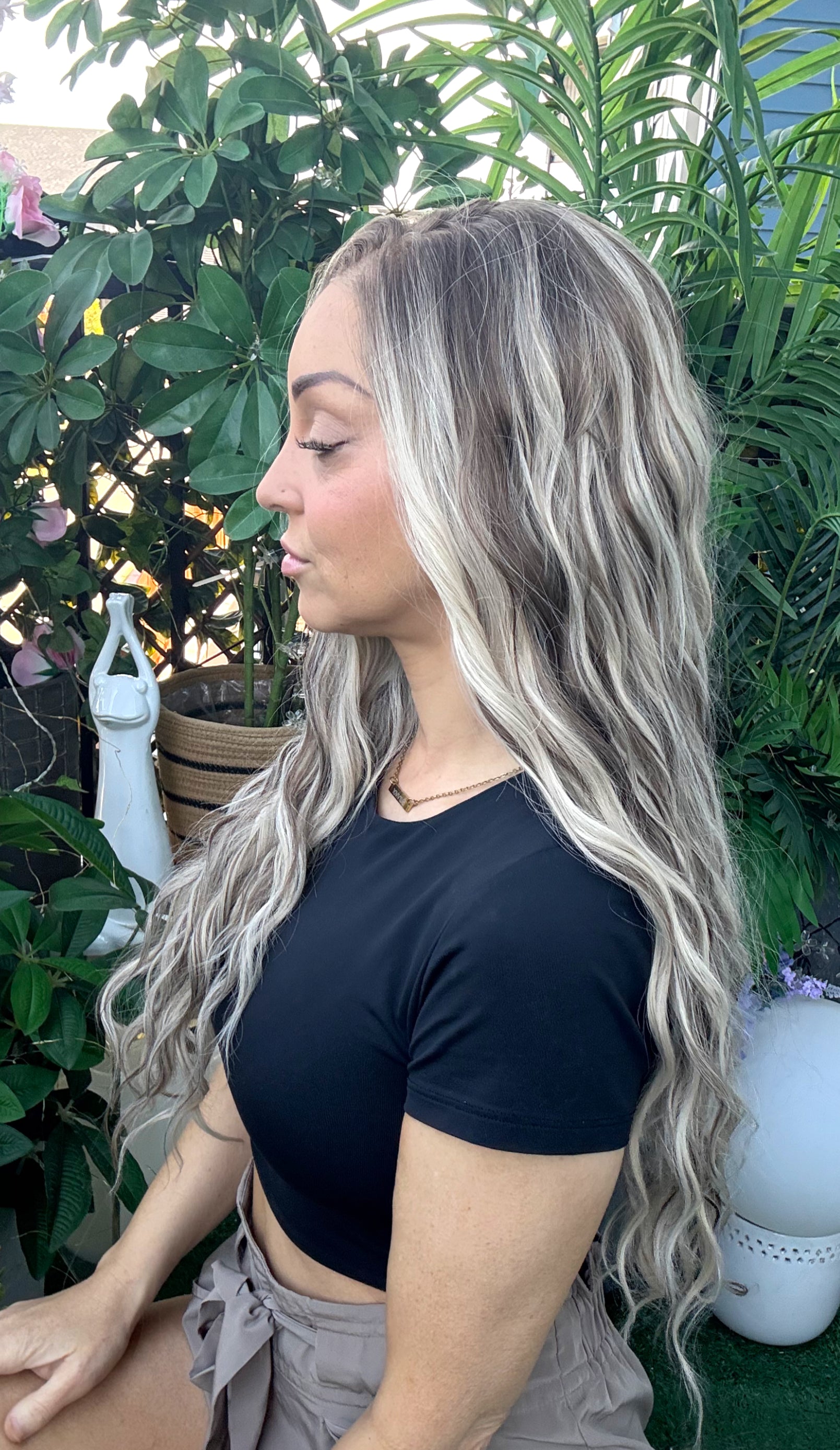 Chelsea – 13x6 Lace Front Wig | 28” | Blonde & Brown Mix image 5