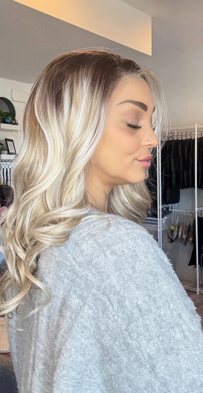 Mercedes Z321 – 13x4 Lace Front Wig | 12–21” | Dimensional Blonde Blend