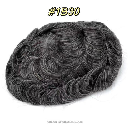 Men’s Q6 Hair System | Durable & Secure Everyday Wear