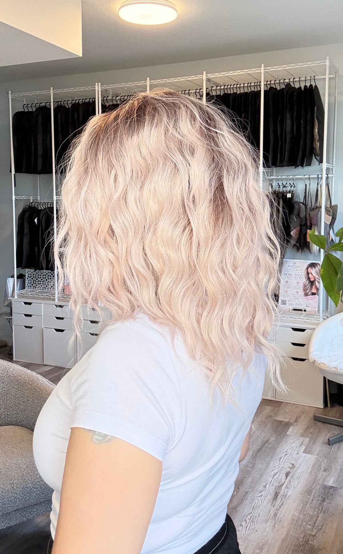Cloud 9 - IMH-2 | 18” Scandinavian Hairline 13×4 Transparent Lace Front Wig