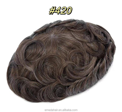 Men’s Q6 Hair System | Durable & Secure Everyday Wear
