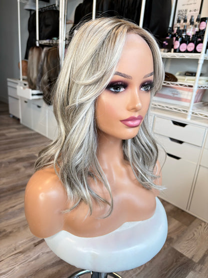 Sylvie Blonde Monofilament Wig | Synthetic Wig Canada