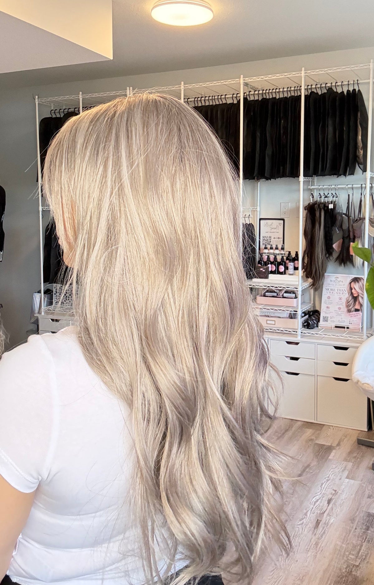 Faye 27” Silver Grey 13x4.5 Lace Front Wig | Canada