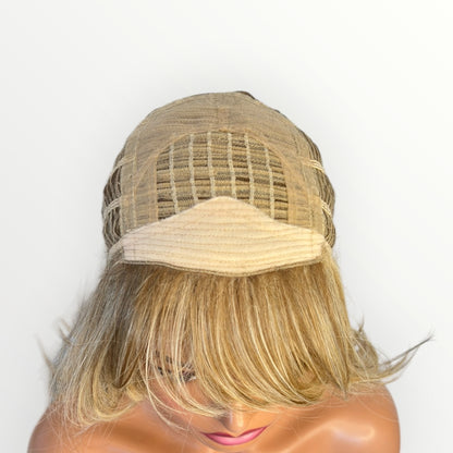 Style 26 – Wig Vault | Embrace by Raquel Welch | Open Wefted | 14” | Dark Blonde with Highlights