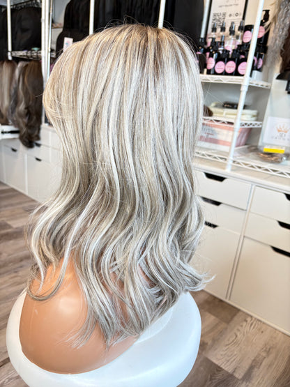 Sylvie Blonde Monofilament Wig | Synthetic Wig Canada