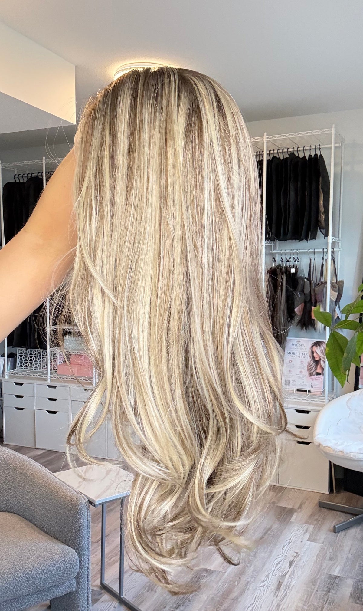 RAVENNA 26” Brunette Blonde 13x4 Lace Front Wig Canada