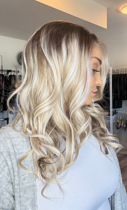 Mercedes Z321 – 13x4 Lace Front Wig | 12–21” | Dimensional Blonde Blend