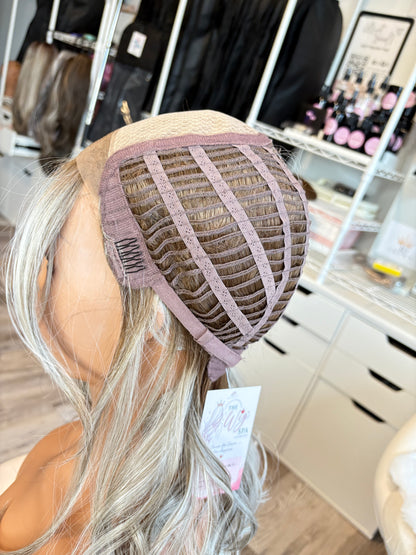 Sylvie Blonde Monofilament Wig | Synthetic Wig Canada