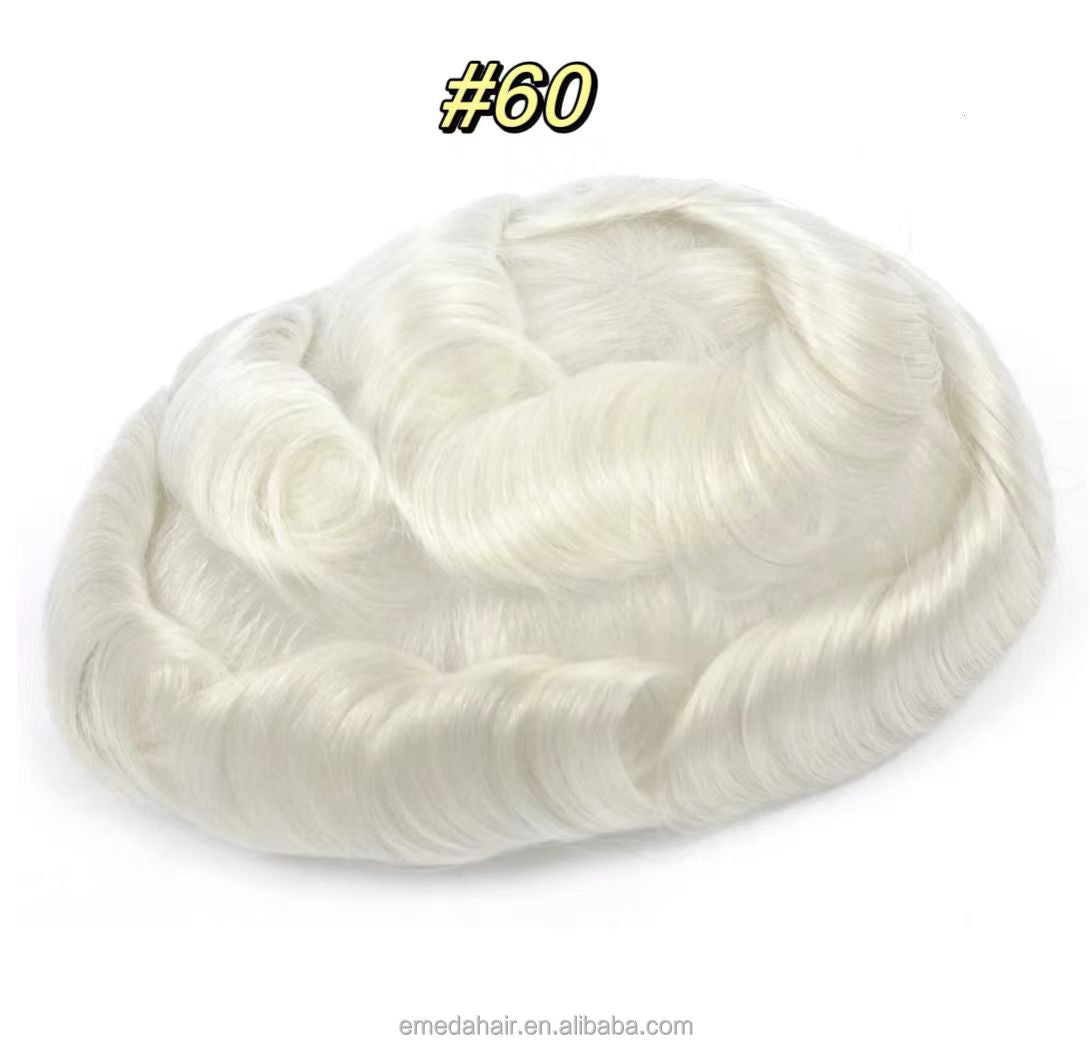 Men’s Q6 Hair System | Durable & Secure Everyday Wear