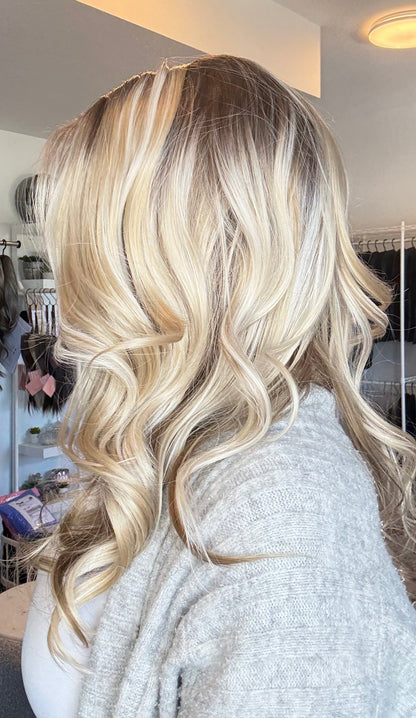 Mercedes Z321 – 13x4 Lace Front Wig | 12–21” | Dimensional Blonde Blend