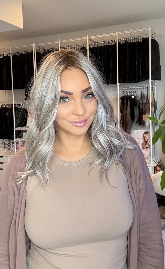 Sylvie Blonde Monofilament Wig | Synthetic Wig Canada