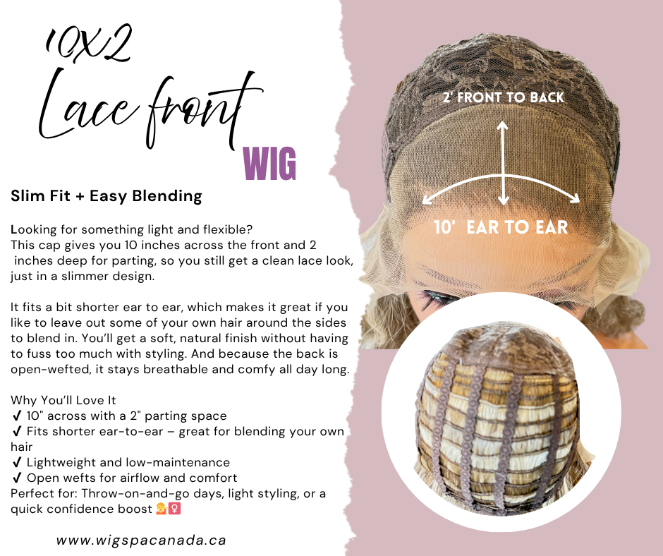 Blake “Mocha Swirl” 10x2 Lace Front Futura FibreWig image 5