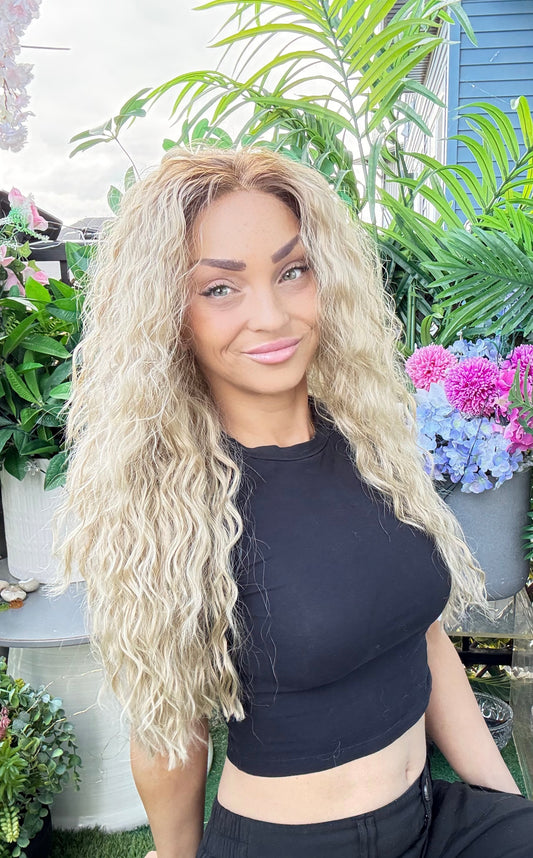 Blake “Caramel Bliss” 10x2 Futura Fibre Wig image 1