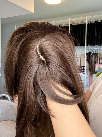 Eliana | Non-Lace Wig | Rich Chocolate Brown | Heat-Safe Synthetic
