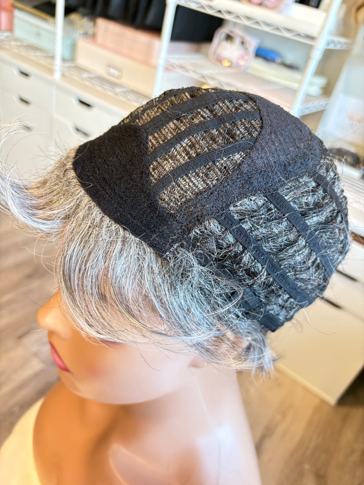 Gabor Short Grey & Black Wig | The Wig Vault