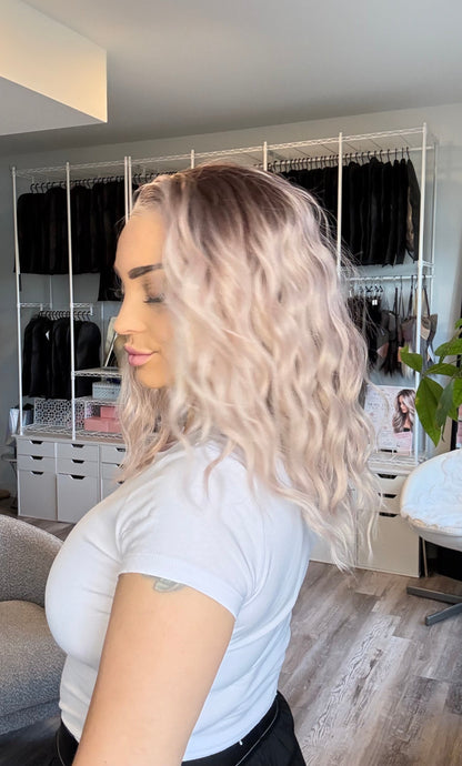 Cloud 9 - IMH-2 | 18” Scandinavian Hairline 13×4 Transparent Lace Front Wig