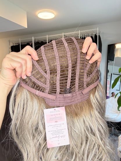 Sylvie Blonde Monofilament Wig | Synthetic Wig Canada