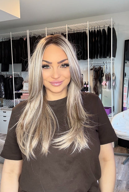 Freya 22” Blonde Monofilament Wig | Wigs Canada
