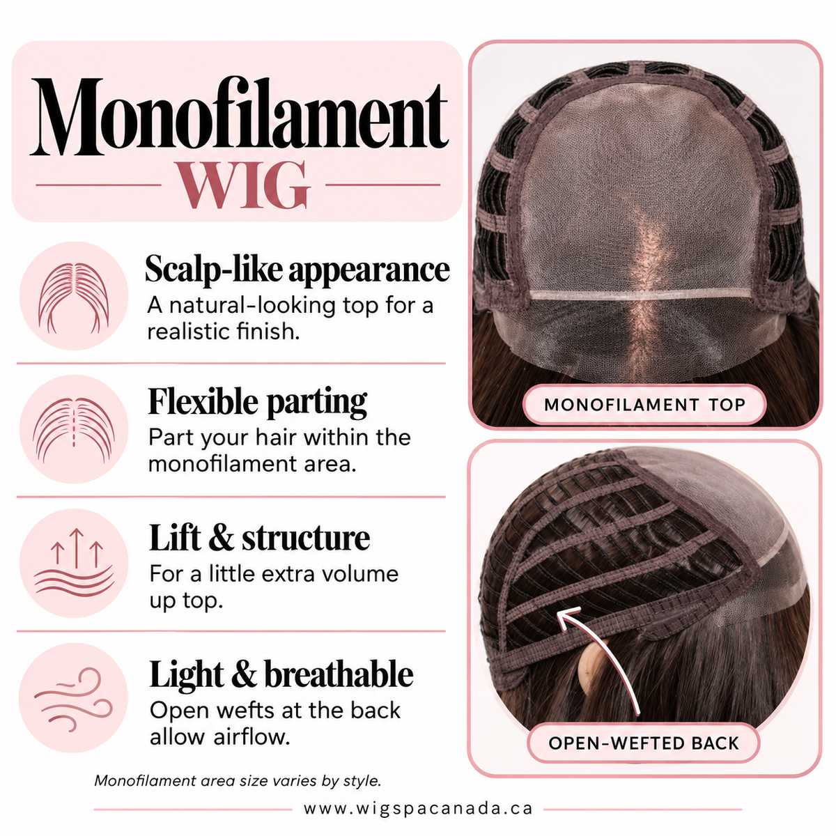 Vivan - BT-2 Blonde Monofilament Bob Wig with Bangs | Wigs Canada