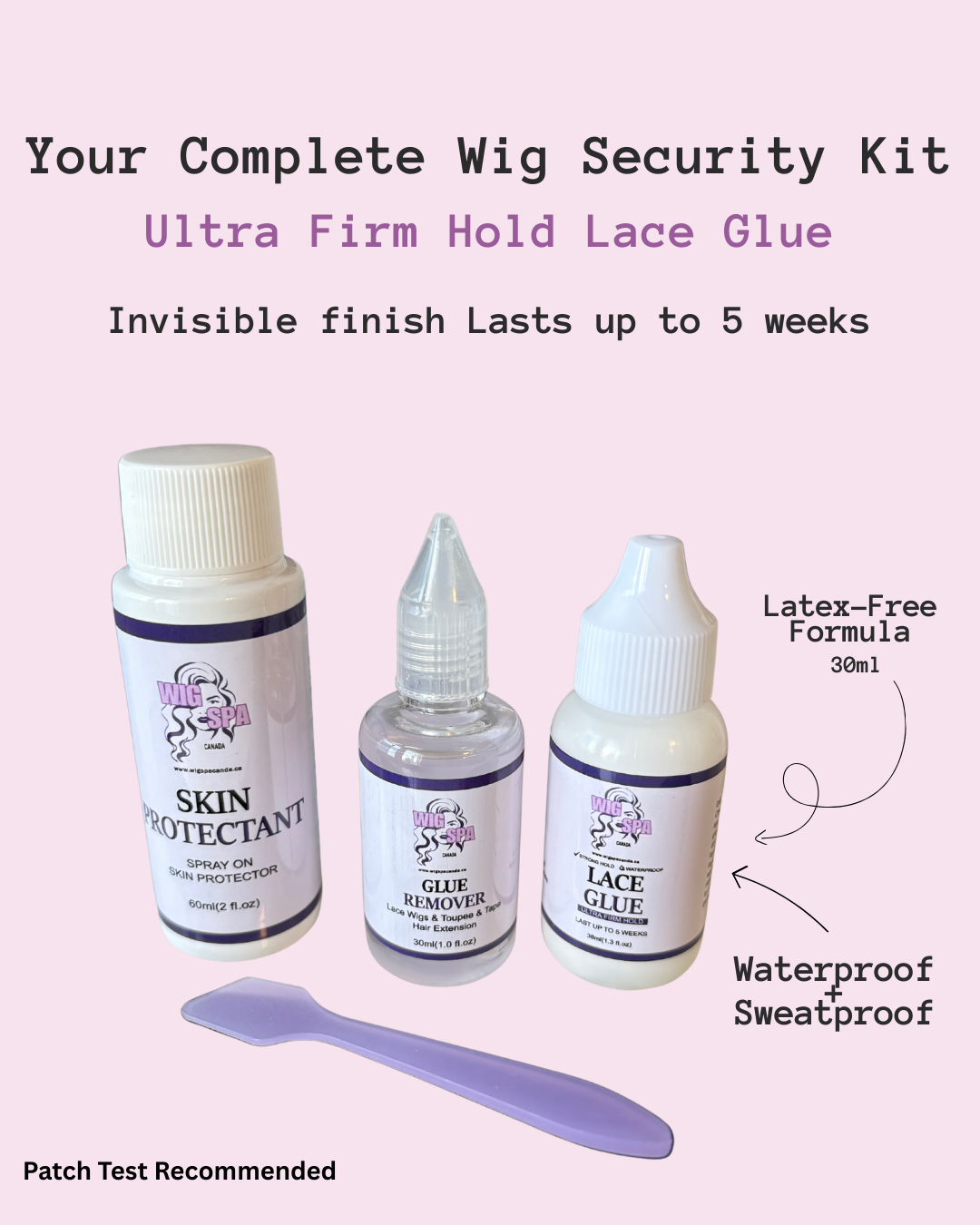 Adhesive Essentials | Secure Hold, Gentle Removal & Scalp Protection