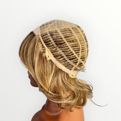 Style 26 – Wig Vault | Embrace by Raquel Welch | Open Wefted | 14” | Dark Blonde with Highlights