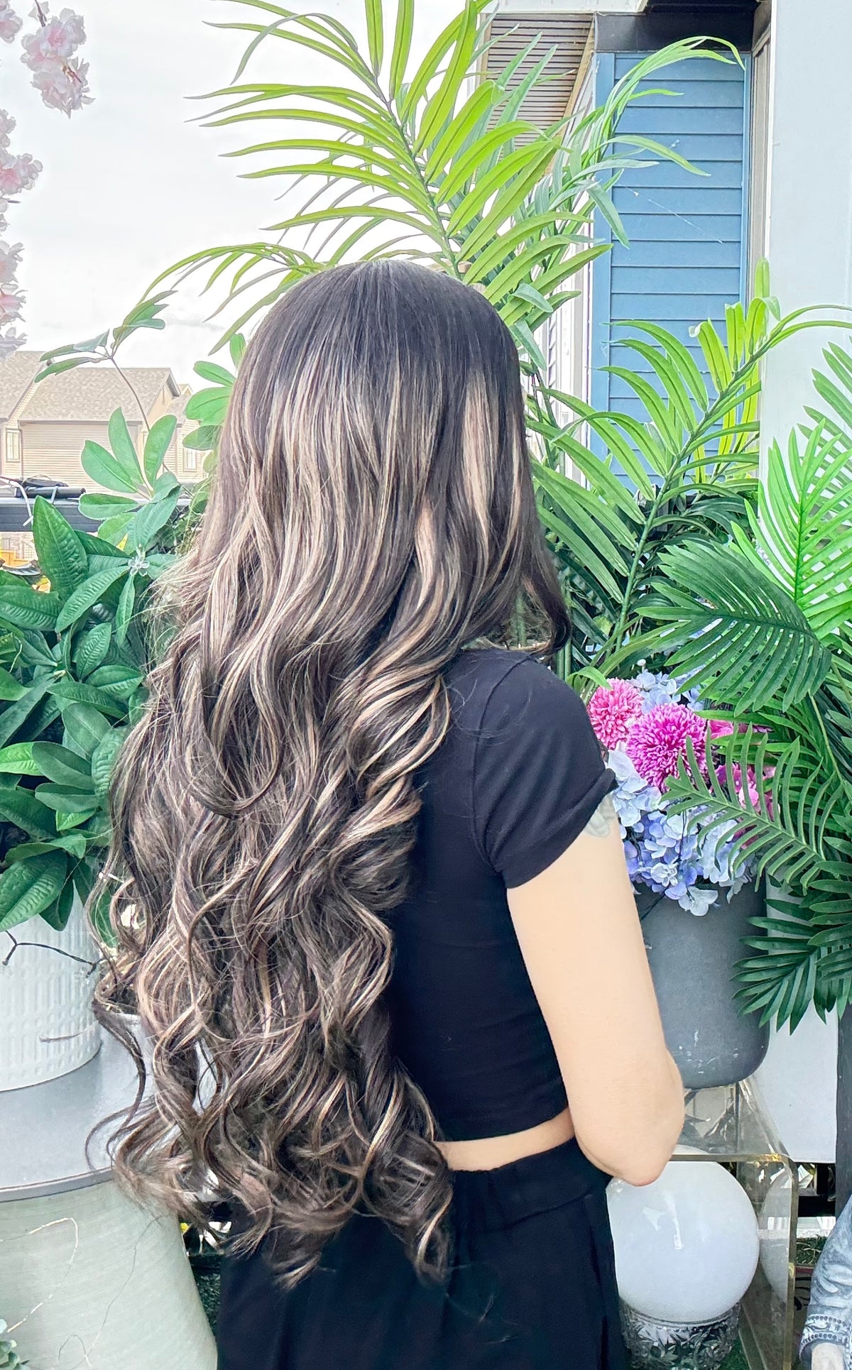 Molly - 28-Inch Chocolatey Brunette | 13x4 Lace Front | 13x4 Lace Front Wig image 4