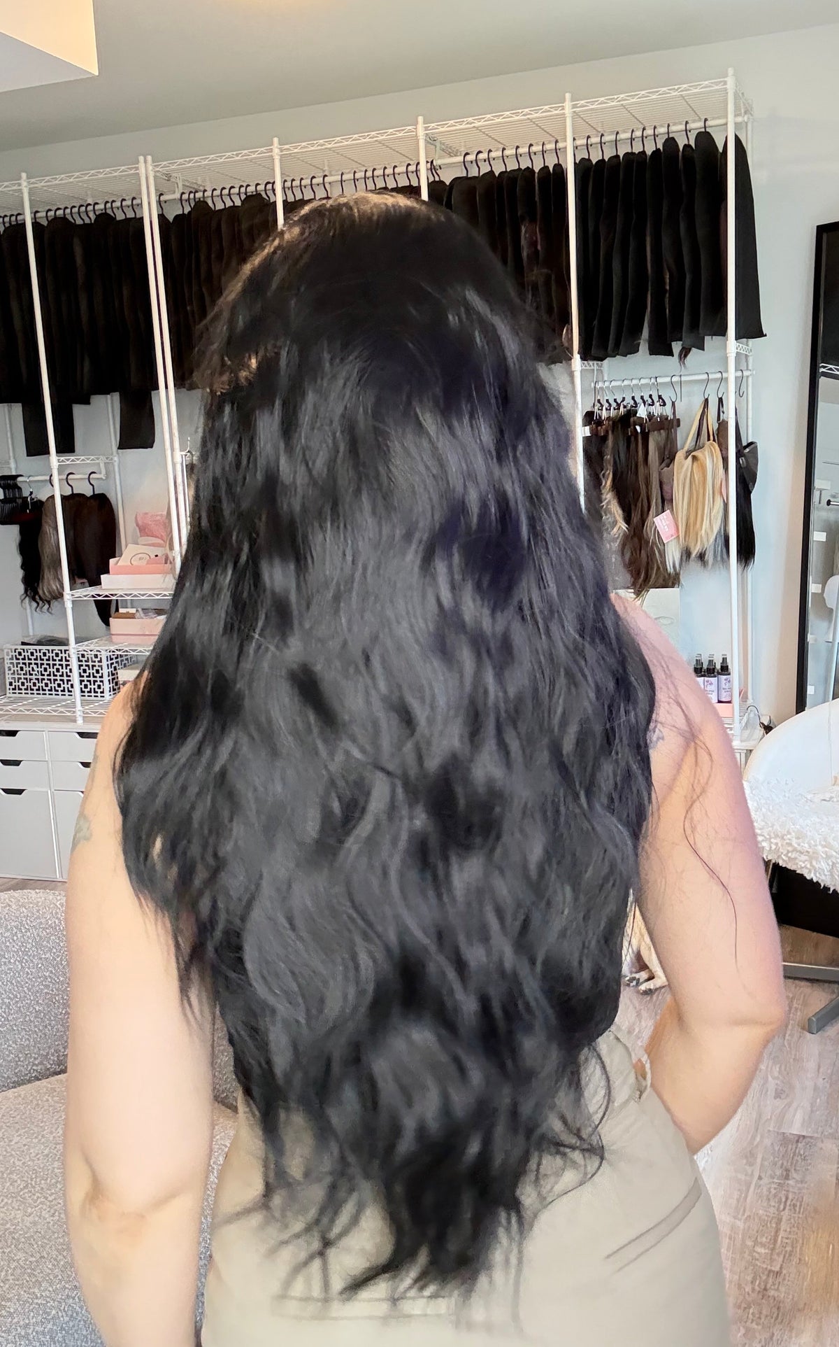 Ebony - Headband Wig | 28” | Soft Black