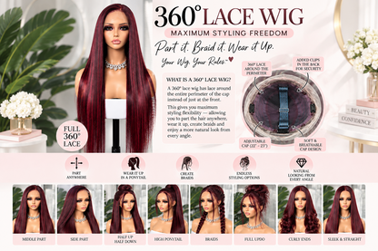 31” Full 360 Lace Wig | PRE-ORDER | GS11